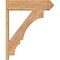 Ekena Millwork Balboa Arts & Crafts Smooth Outlooker, Western Red Cedar, 7 1/2"W x 28"D x 34"H OUT08X28X34BOA03SWR - alternate 2